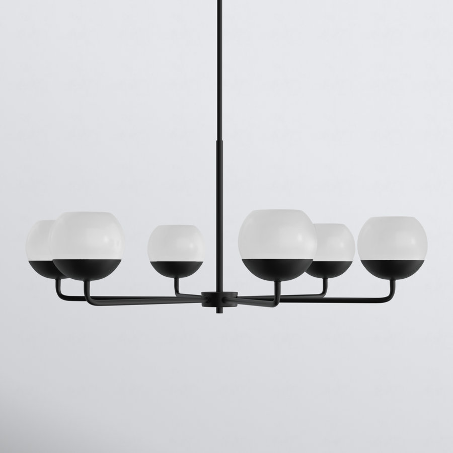 Avoca Six Light Chandelier